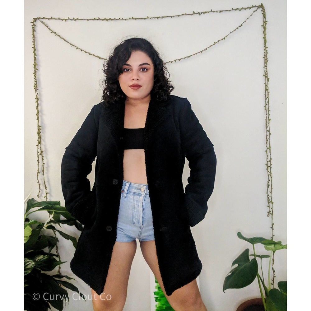 Weatherproof Suede Shearling Coat